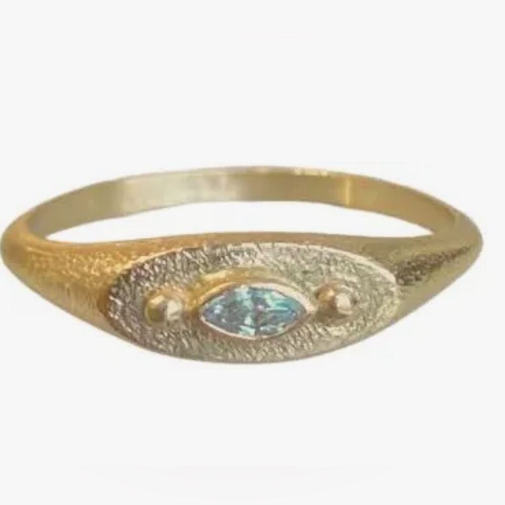 Geo Signet Ring. New with tags from Sundance.